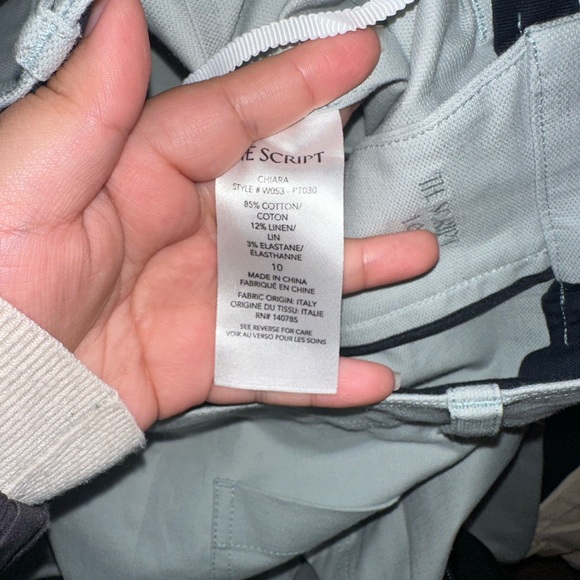 THE SCRIPT CHIARA PANTS sz 10 #P2 - Picture 6 of 7